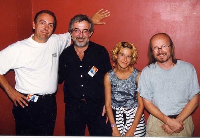 1999, 2ème Déferlantes Francophones à Capbreton. Entre Acadie et Québec avec Ronald Bourgeois, Marie-Jo Thério et Jim Corcorran