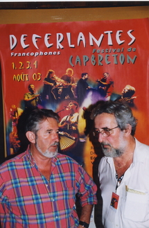 Déferlantes 2003 : avec le député-maire Jean-Pierre Dufau Déferlantes 2003 : avec le député-maire Jean-Pierre Dufau
